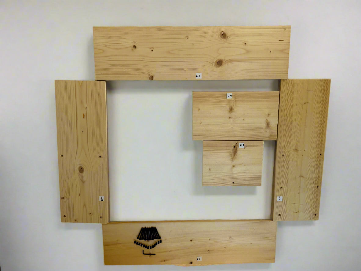 Desk top shelf - Strong, easy to assemble, perfect for college or apartments